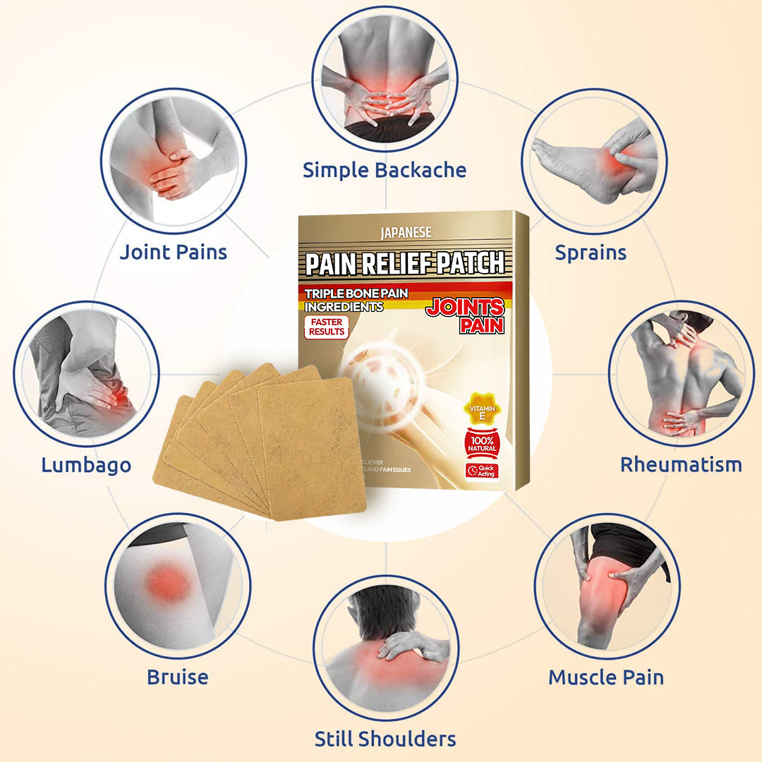 QuickRelief™ - Japanese Pain Relief Patch for Joint Pain (Buy 1 Get 1 Free 🔥🔥)