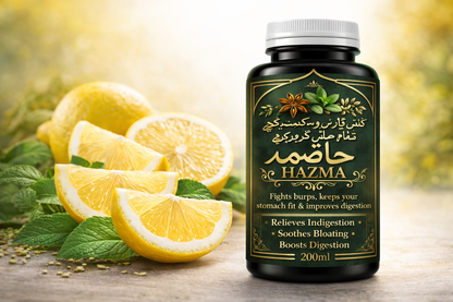 Hazma Herbal Digestive Tablets – Fast, Natural Relief for Gas, Bloating & Indigestion