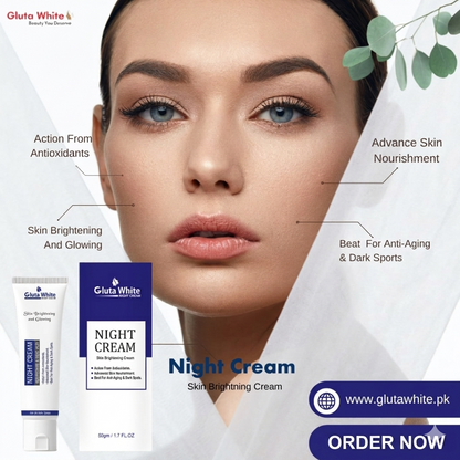 Gluta White Night Cream