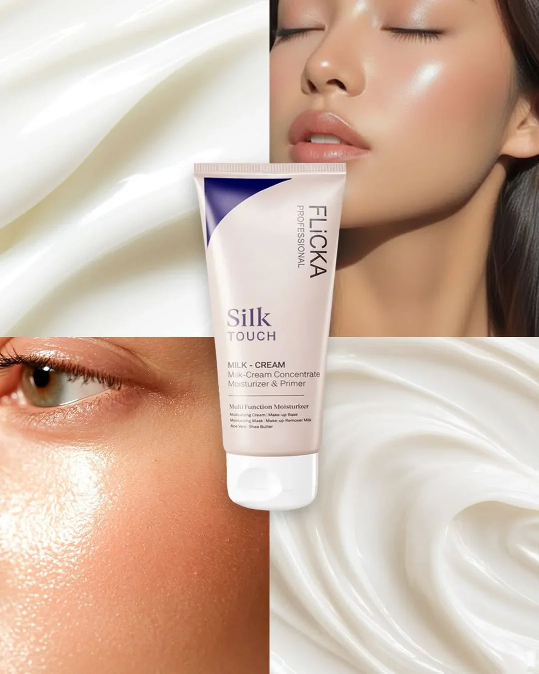 Flicka Silk Touch l Moisturiser + Primer + Sunscreen l Buy 1 Get 1 Free