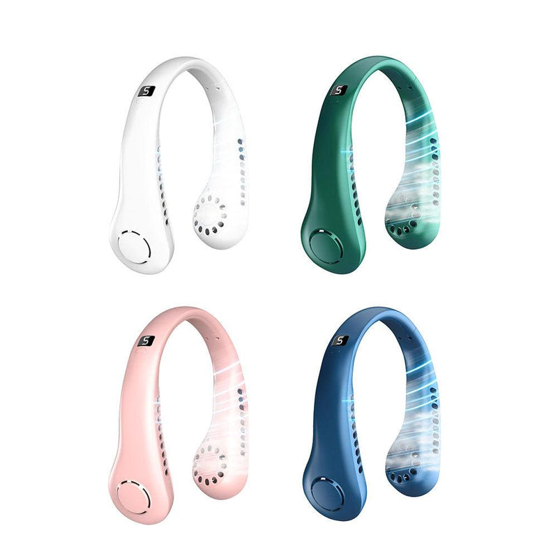 Portable Hanging Neck Fan | USB Rechargeable
