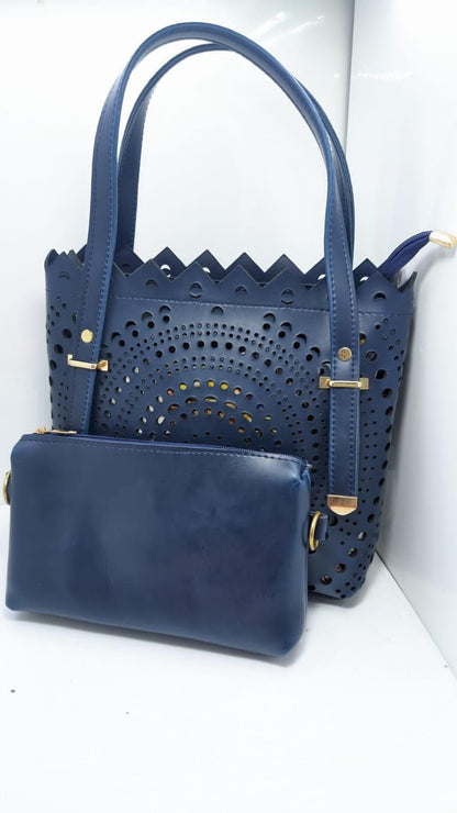 2pcs leather handbag