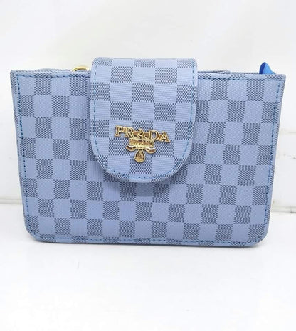 Flap Open Leather Shoulder Bag