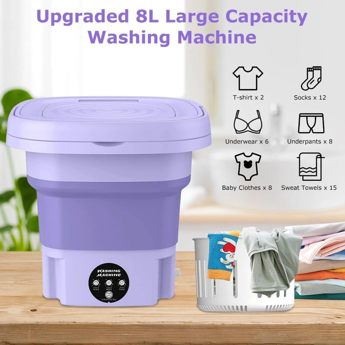 Portable Washing Machine & Drainer
