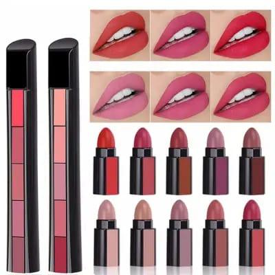 Matte Finish Nude Edition Lipstick pack of 10