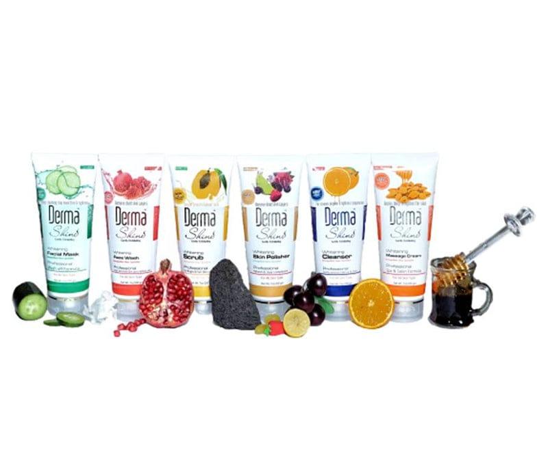 DERMA SHINE FACIAL KIT|FRUIT FACIAL KIT