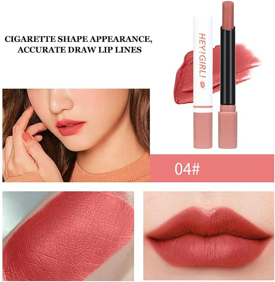Hey Girl Cigarette Shape Matt Lipsticks