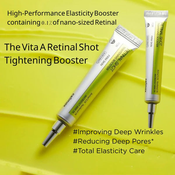 ARENCIA VITAMIN C BOOSTER SHOT&CELIMAX RETINOL SHOT