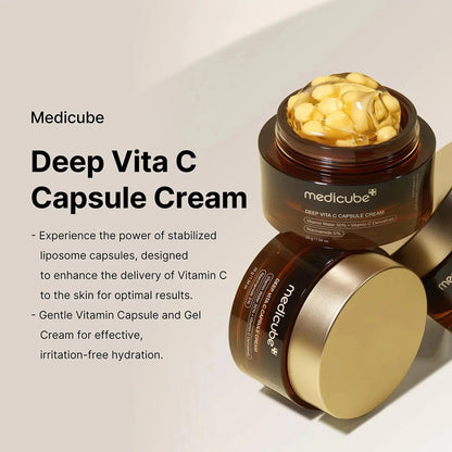 Medicube Deep Vita C Capsule Cream Buy 1 Get 1 Free