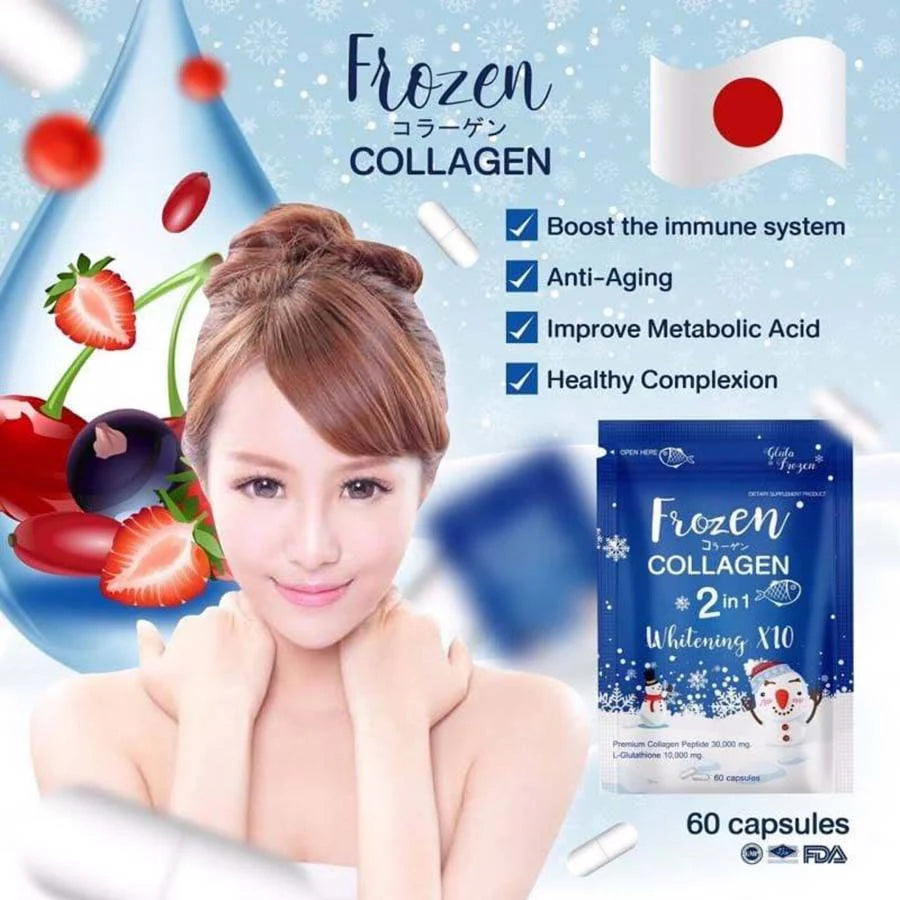 Gluta Frozen Collagen 2 In 1 Capsules (60)